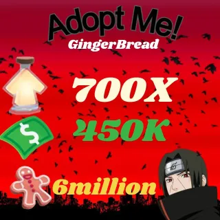GingerBread Age Up Potions And Bucks - Adopt Me