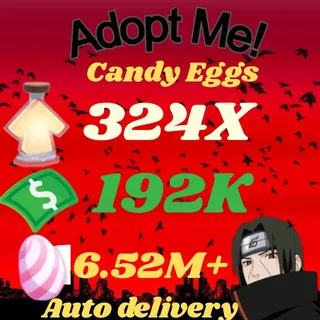 BUCKS AND AGE UP POTIONS and candy eggs  -ADOPT ME