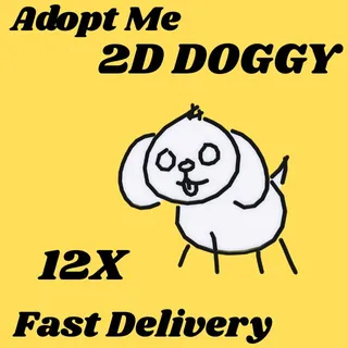 2D DOGGY 12X-Adopt me
