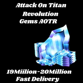 Gems AOTR ATTACK ON TITAN REVOLUTION /ATTACK ON TITAN REVOLUTION