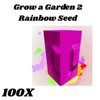 Grow a Garden 2 rainbow seed 100x