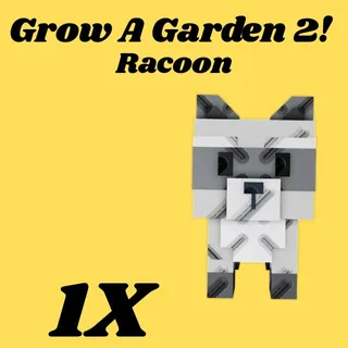 grow a garden 2 racoon 1x