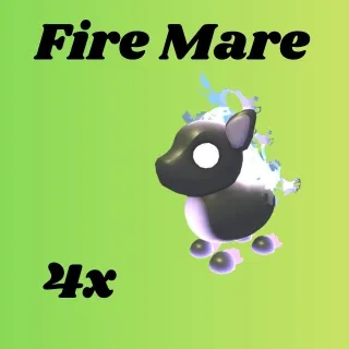 fire mare  4x- Adopt me