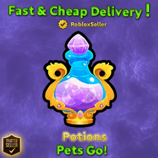 x100 jelly god potion pets go!