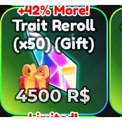 Trait reroll x50 AA