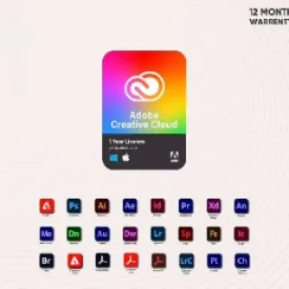 creative cloud 12 months membership - full access