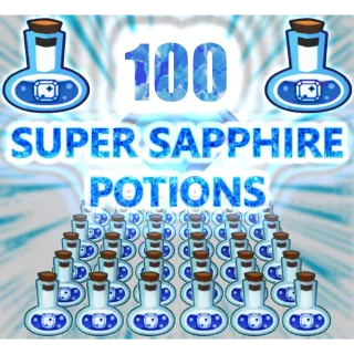 Animal Jam Play Wild - 100 Super Sapphire Potions