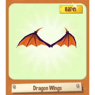 Animal Jam Play Wild  - Dragon Wings [Rare] (Original)