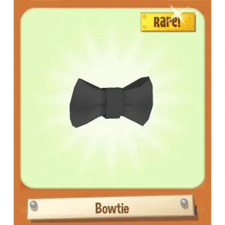 Animal Jam Play Wild - Bowtie [Rare!] (Black) (Original)