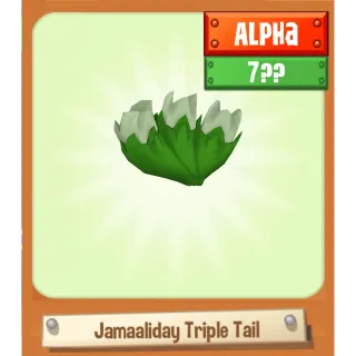 Animal Jam Play Wild - Jamaaliday Triple Tail [Alpha]