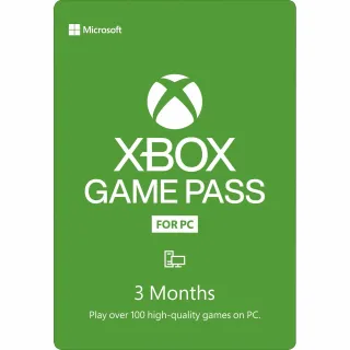 ⚡️ PC GAME PASS 3 MONTHS (TRIAL NEW ACCOUNT - AUTO DELIVERY) ⚡️