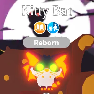 Neon Kitty Bat