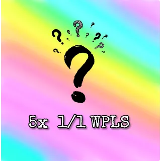 5x 1/1 wpls 