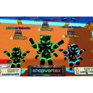 3pcs mini meta technetta with high ms (TAKE EVERYTHING YOU SEE ON THE IMAGE) || ETFB CHEAPEST 