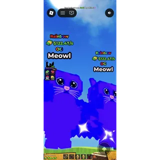 RAINBOW MEOWL OG 122T/S+  1 OF 1 || KALB