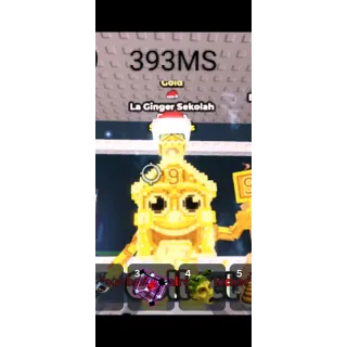 Rush Gold la ginger sekolah 393m/s