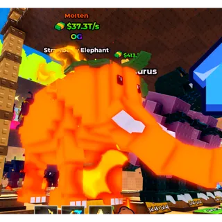 37+T/S MOLTEN STRAWBERRY ELEPHANT  || KALB