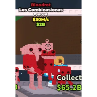 Bloodrot Los Combinasionas || BubbleGum Trait || STEAL A BRAINROT || SHOPVORTEX