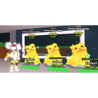 3x Brainrot Money Money Puggy