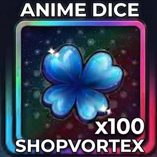 100X JACKPOT SPIN | ANIME DICE | SHOPVORTEX