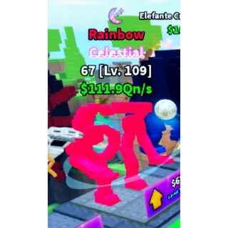 🌟 111.9qn/s Rainbow 67 + moon trait ||  SURVIVE LAVA FOR BRAINROTS SLFB 🌟