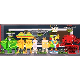 x5 300 - 500m/s+ BRAINROT BUNDLE (WORTH  $49.76) || SAB || SHOPVORTEX