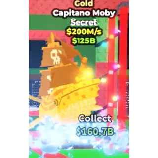 Gold Capitano Moby 200m/s