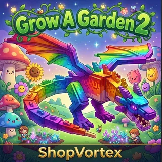 RAINBOW BLACK DRAGON | GAG2 | SHOPVORTEX (Copy)