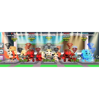 7x Brainrots Good for reselling take everything