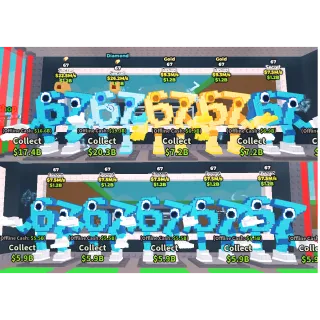 10x Brainrots Good for reselling take everything