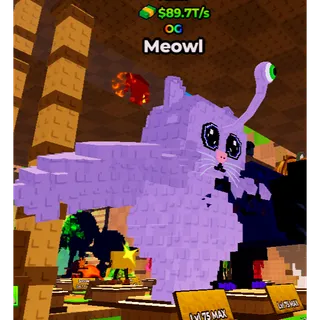 ALIEN MEOWL MAXED LVL  | KALB