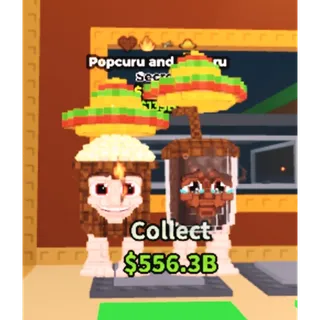 Popcuru and Fizzuru 2.9B/s with chocolate traits