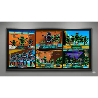 23pcs $1.3 each MIXED MINI AND BIG META TECHNETTA INFINITY CHEAPEST