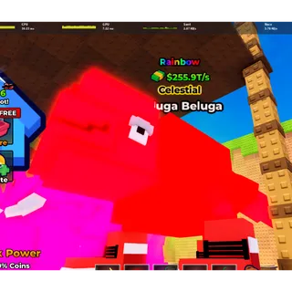 🌟 RAINBOW CELESTIAL BELUGA LVL MAXED | KALB 🌟  