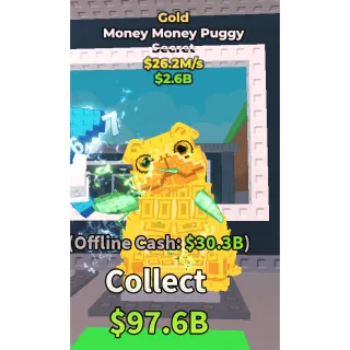 money money puggy Gold 26.5 m/s | Steal a brainrot| sab