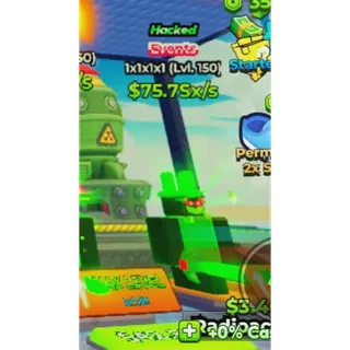 75.7SX/S HACKED X1X1X1 LVL 150 | NUKE FOR BRAINROTS 