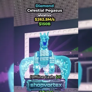 262.5m/s DIAMOND CELESTIAL PEGASUS|| STEAL A BRAINROT || SHOPVORTEX || SAB