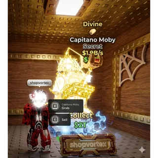 1.9b/s DIVINE CAPITANO MOBY || STEAL A BRAINROT || SHOPVORTEX || SAB