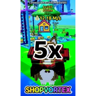 5x  DRACULINI MEOWLINI  GOOD FOR RESELLER ESCAPE TSUNAMI FOR BRAINROTS ETFB (CHEAPEST IN THE MARKET)