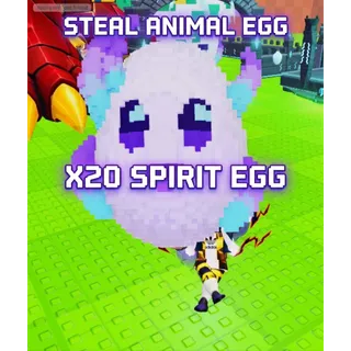 20 PCS SPIRIT EGG | STEAL ANIMAL EGG