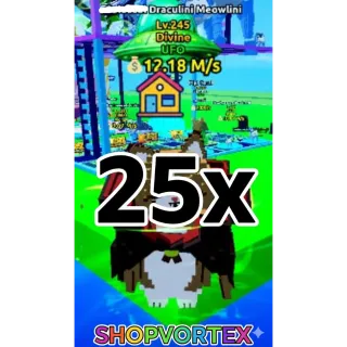 25x  DRACULINI MEOWLINI  GOOD FOR RESELLER ESCAPE TSUNAMI FOR BRAINROTS ETFB (CHEAPEST IN THE MARKET)