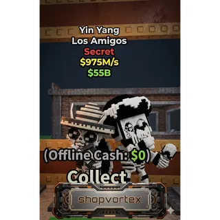 975m/s Yin yang Los Amigos || STEAL A BRAINROT || SHOPVORTEX || SAB