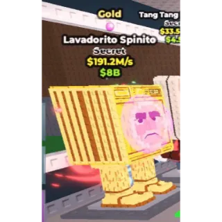 Gold Lavadorito Spinito 191.2m/s