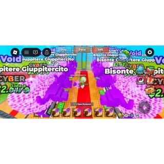 🌟 10X CYBER VOID BISONTE GUIPPITERE GUIPPITERCITO || BE A LUCKY BLOCK || CHEAPEST 🌟