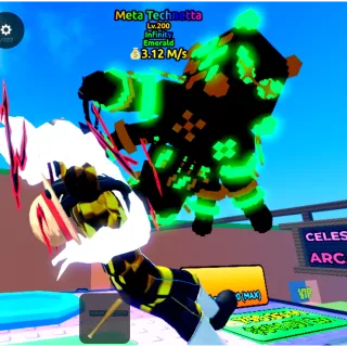 ANY MUT INFINITY META TECHNETTA MAXED LEVEL ETFB ESCAPE TSUNAMI FOR BRAINROTS