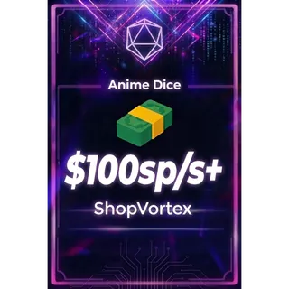 100sp/s + RANDOM UNIT  | ANIME DICE 