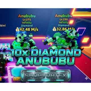 10x DIAMOND ANUBUBU || CHEAPEST 