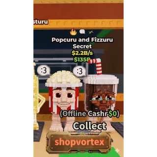 2.2b/s popcuru and fizzuru || STEAL A BRAINROT || SHOPVORTEX || SAB