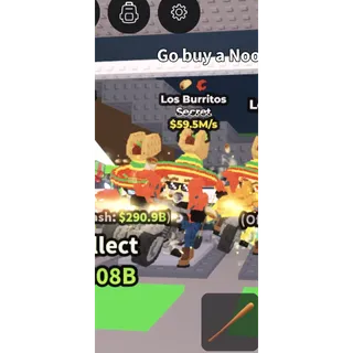 Los Burritos | 59.5 m/s | Steal A Brainrot | SAB