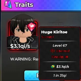 1in 31qi ( 3.1qi/s )| ANIME DICE | SHOPVORTEX
